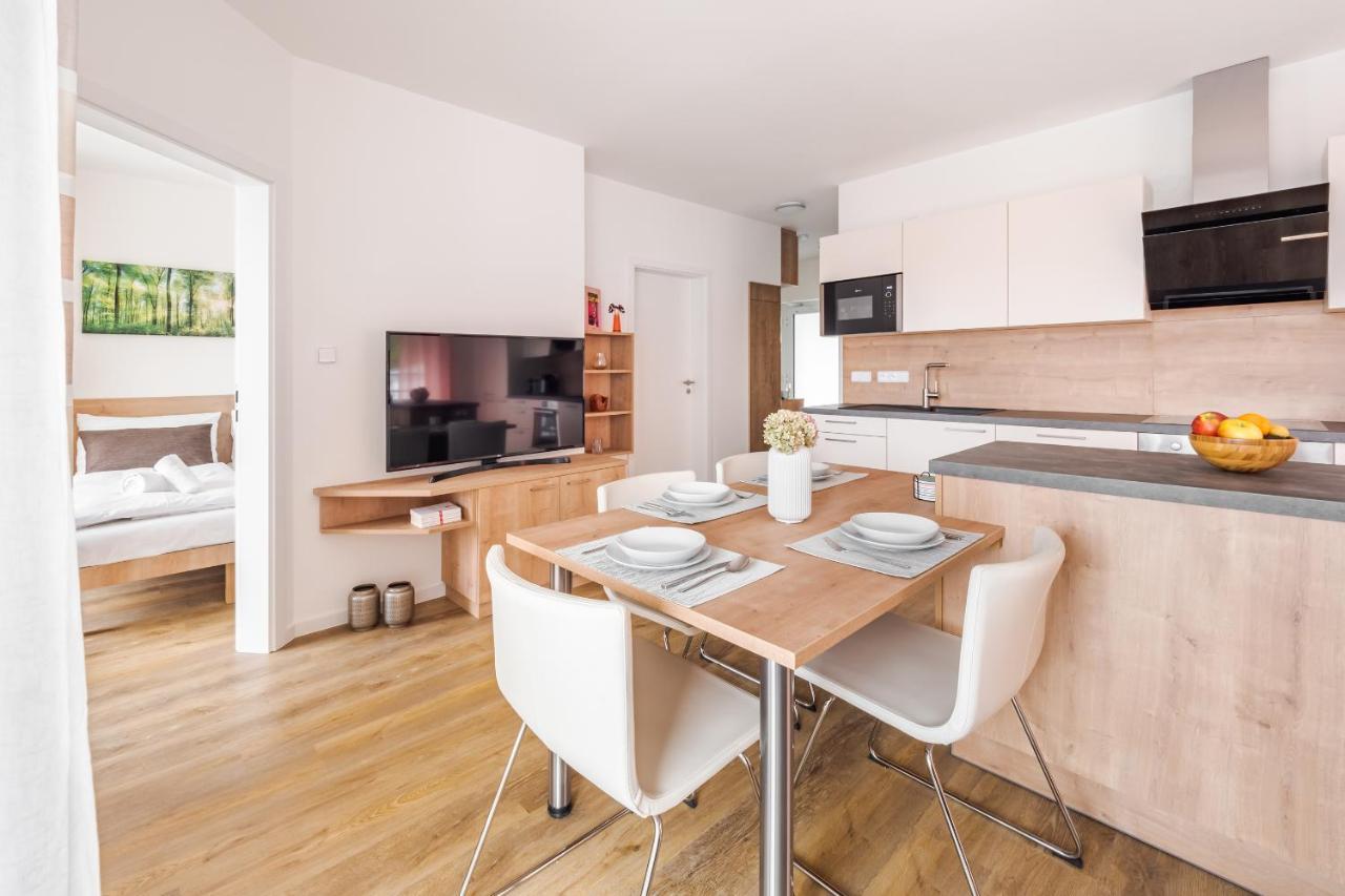 Deluxe Apartment Lipno - Lake Side Village, Frymburk Nad Vltavou Экстерьер фото