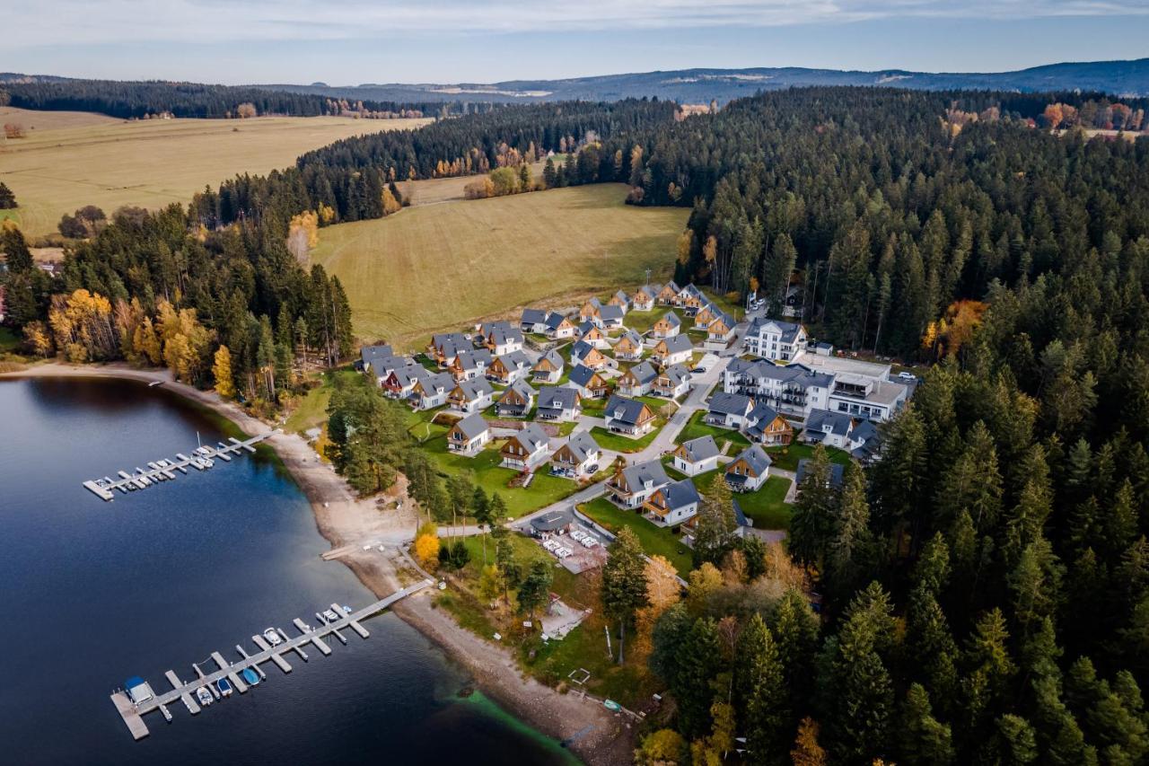Deluxe Apartment Lipno - Lake Side Village, Frymburk Nad Vltavou Экстерьер фото